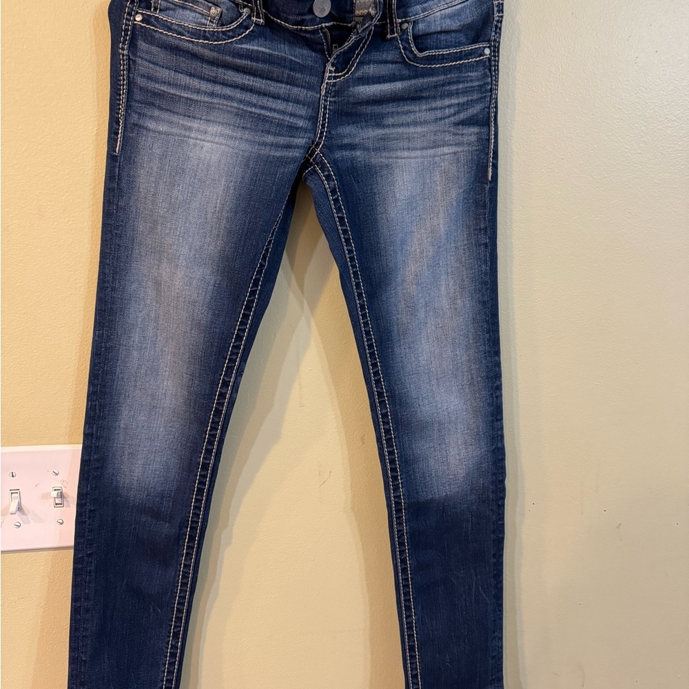 Daytrip Women's Dark Blue Skinny Jeans
